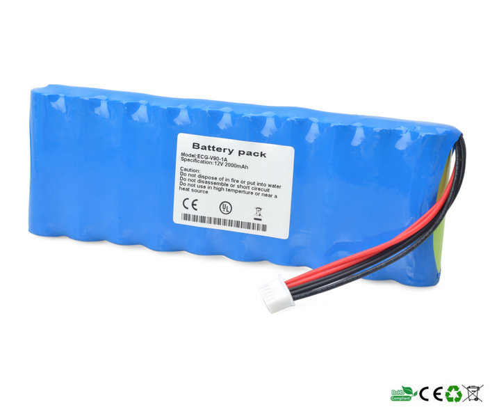 適用 廈門(mén)安納 ECG-V90-1A 心電圖機(jī)電池